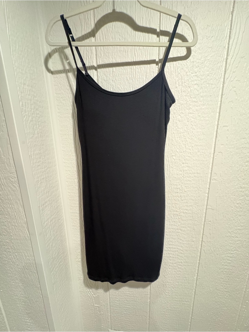 Popilush Black Spaghetti Strap Mini Dress - Picture 2 of 5